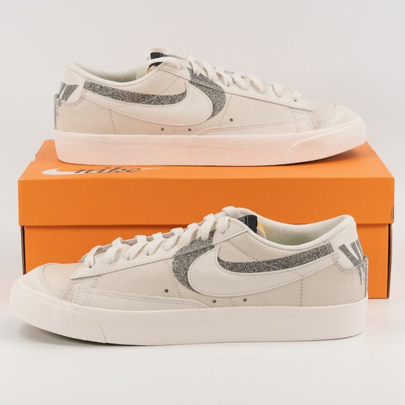 Nike Blazer Low \'77 Premium \'Halloween\' 2022 DQ7671-001 Leather Sneakers